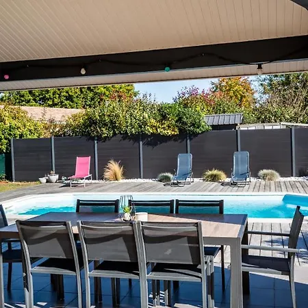 ヴィラ Frenchyhomes☆villapiscine☆8pers☆centrebassin