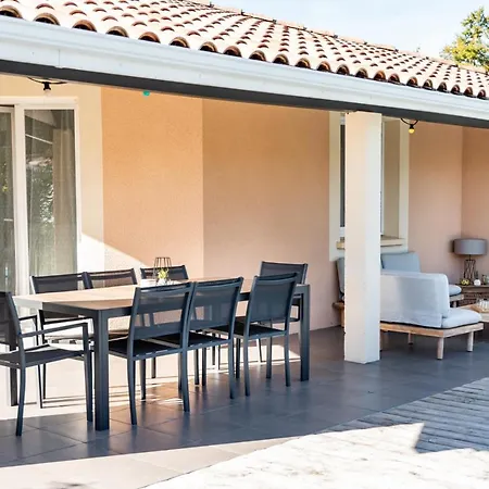 Frenchyhomes☆villapiscine☆8pers☆centrebassin * Biganos